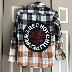 Custom Red Hot Chili Peppers flannel